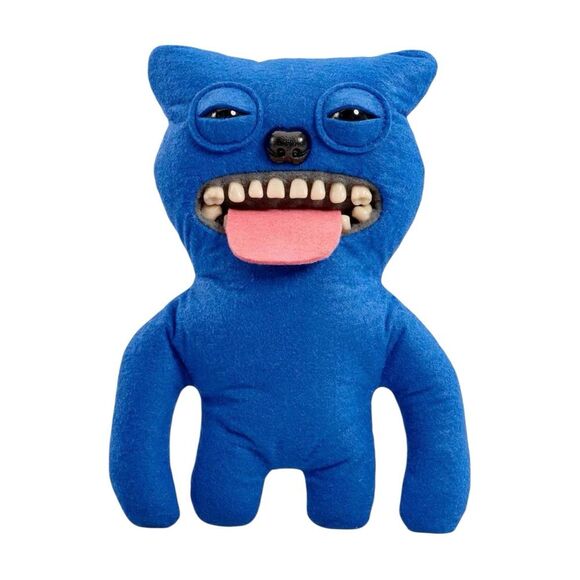 Fuggler Funny Ugly Monster Plush – Blue with Tongue & Teeth - Picture 1 of 3